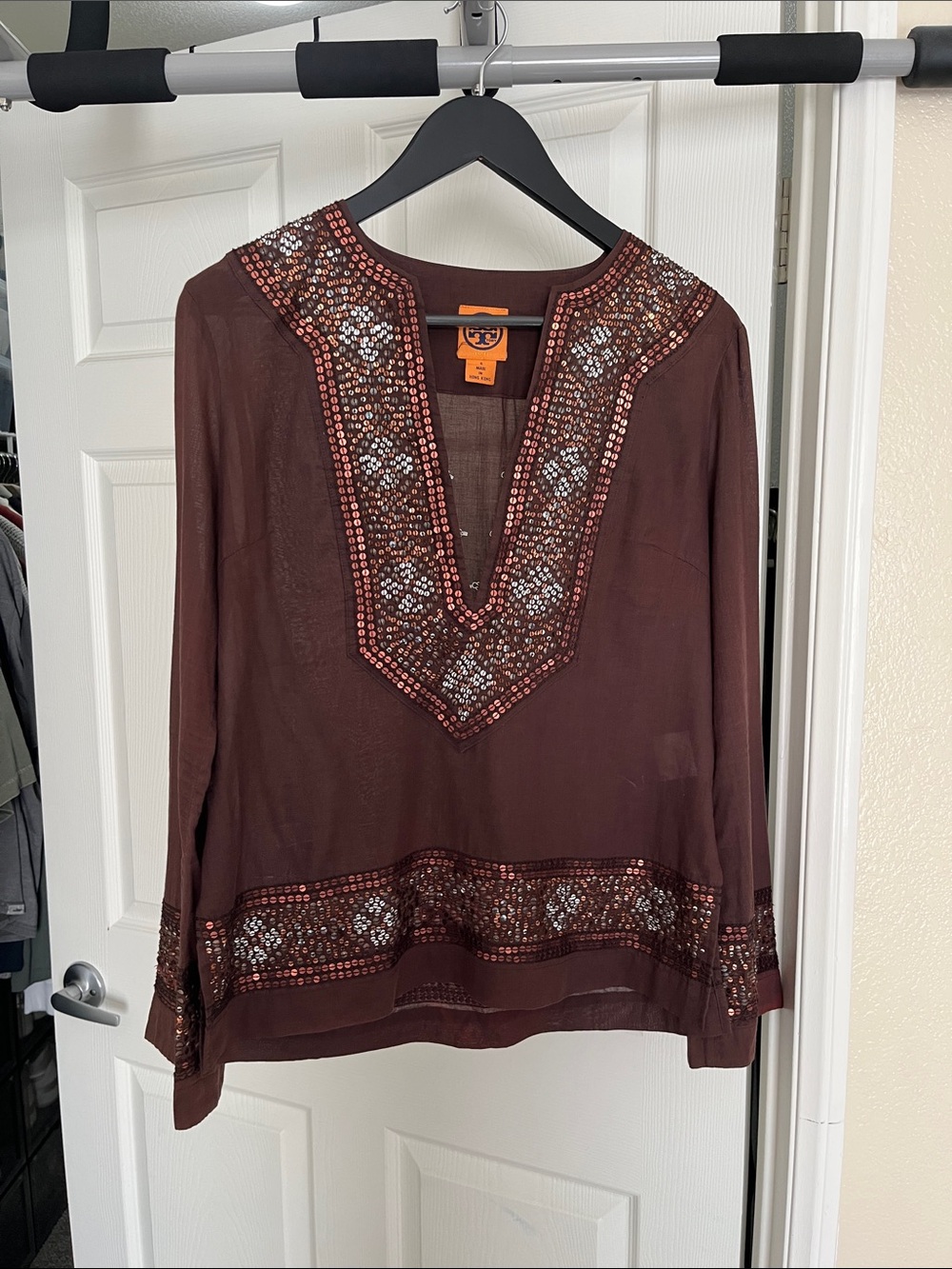 Y2K Tory Burch blouse